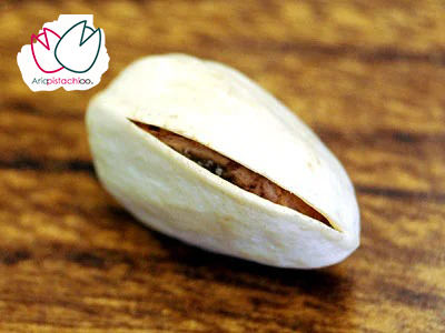پسته ی نیمه چفت