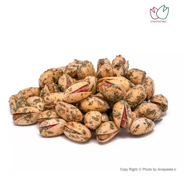 پسته احمدآقایی درجه یک برشته پیاز جعفری