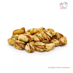 250گرم اکبری برشته جعفری با پشت زمینه سفید